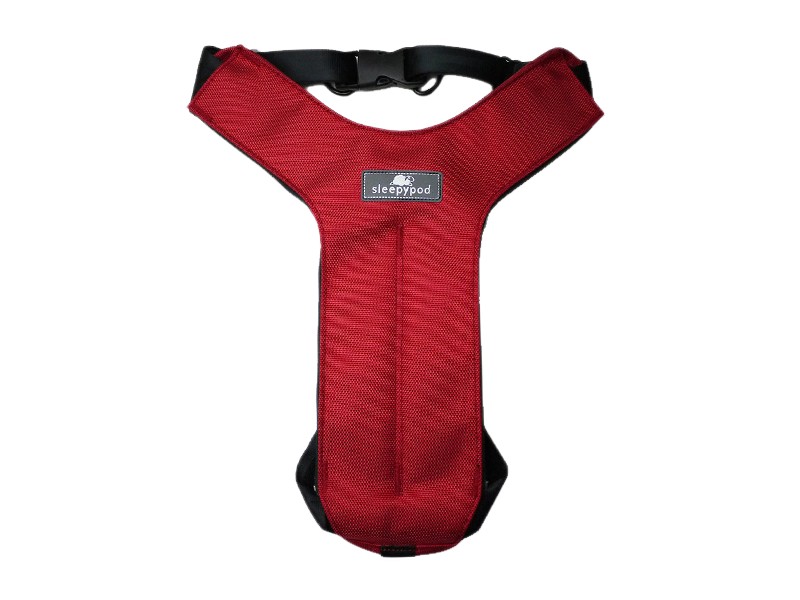 SleepyPod Clickit Sport Dog Harness สายรัดอกบนรถยนต์ - (S) Red