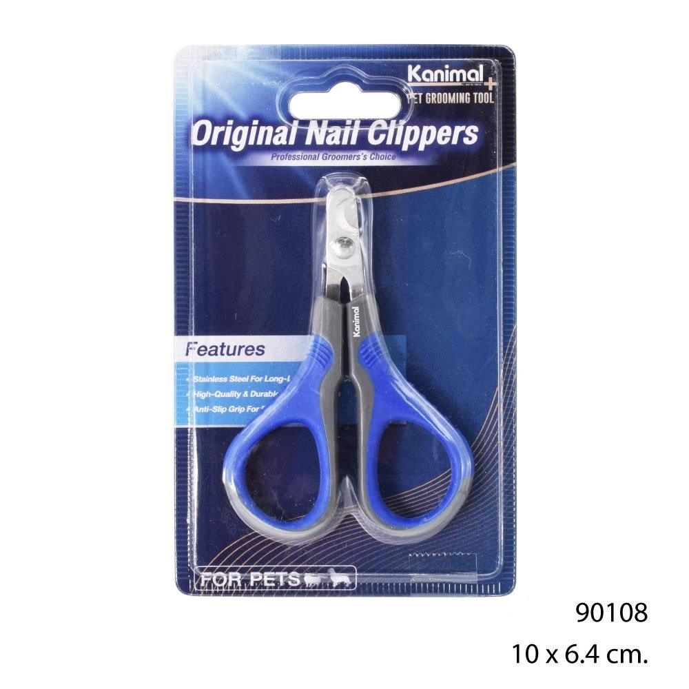 Kanimal Original Nail Clippers กรรไกรตัดเล็บสัตว์เลี้ยง ตัดง่าย สำหรับสุนัข แมว กระต่าย Size S ขนาด 10x6.4 ซม.