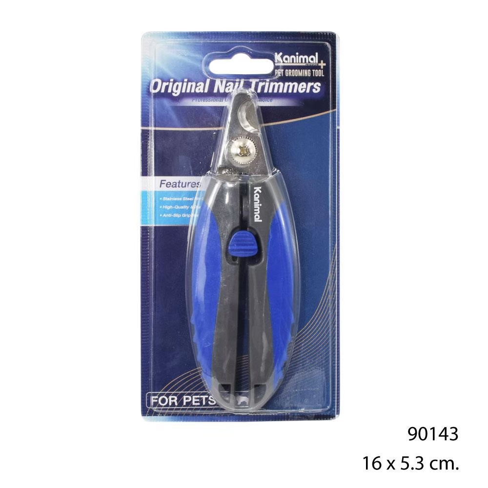 Kanimal Original Nail Trimmers กรรไกรตัดเล็บสุนัข ตัดง่าย จับถนัดมือ สำหรับสุนัขพันธุ์กลาง-ใหญ่ แมว Size L ขนาด 16x5.3 ซม.