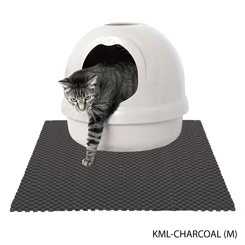 Kanimal Litter Mat แผ่นดักทรายแมว พรมเช็ดเท้า สำหรับทรายแมวทุกชนิด (น้ำหนัก 2 Kg.) Size XL ขนาด 75x60 ซม.