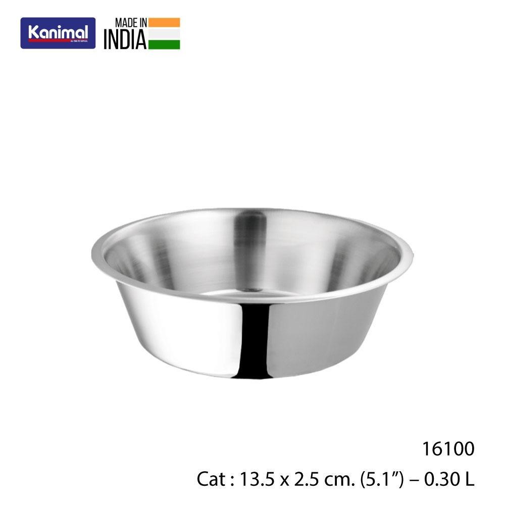 Kanimal Original Cat Bowl ชามอาหารสัตว์เลี้ยง รุ่น Original สำหรับแมว ขนาด 13.5 x 2.5 ซม. (5.1”) – 0.30 L.