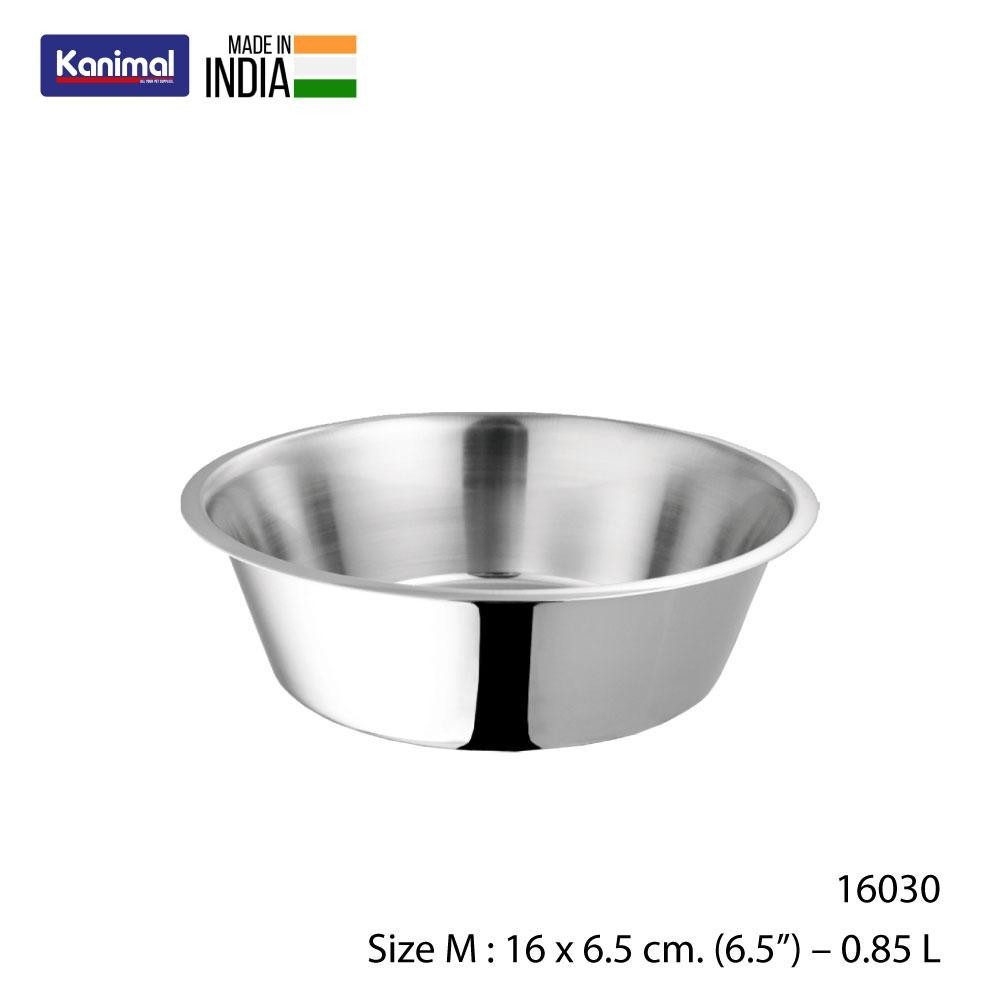 Kanimal Original Pet Bowl ชามอาหารสัตว์เลี้ยง รุ่น Original สำหรับสุนัขและแมว Size M ขนาด 16 x 6.5 ซม. (6.5”) – 0.85 L.