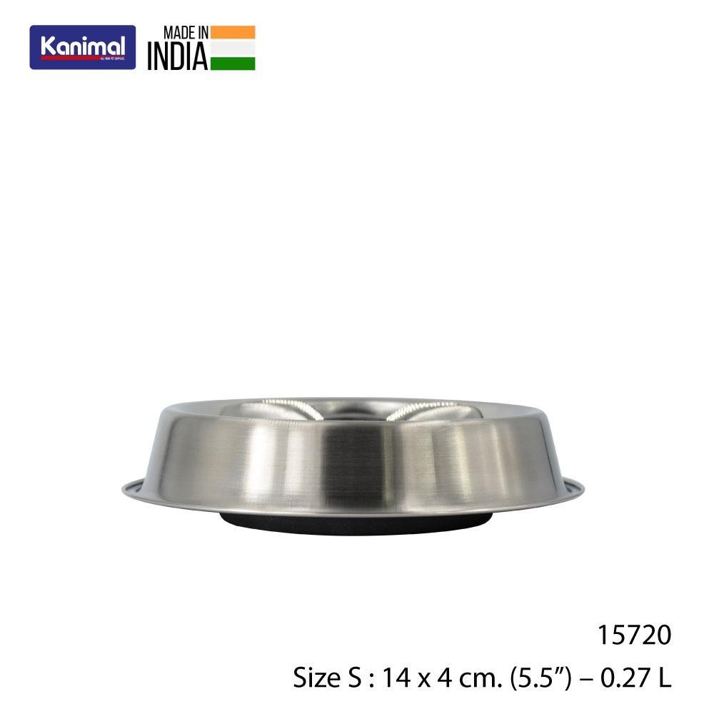 Kanimal Anti-Ant Pet Bowl ชามอาหารสัตว์เลี้ยง รุ่น Anti-Ant ป้องกันมด สำหรับสุนัขและแมว Size S ขนาด 14 x 4 ซม. (5.5”) – 0.27 L.