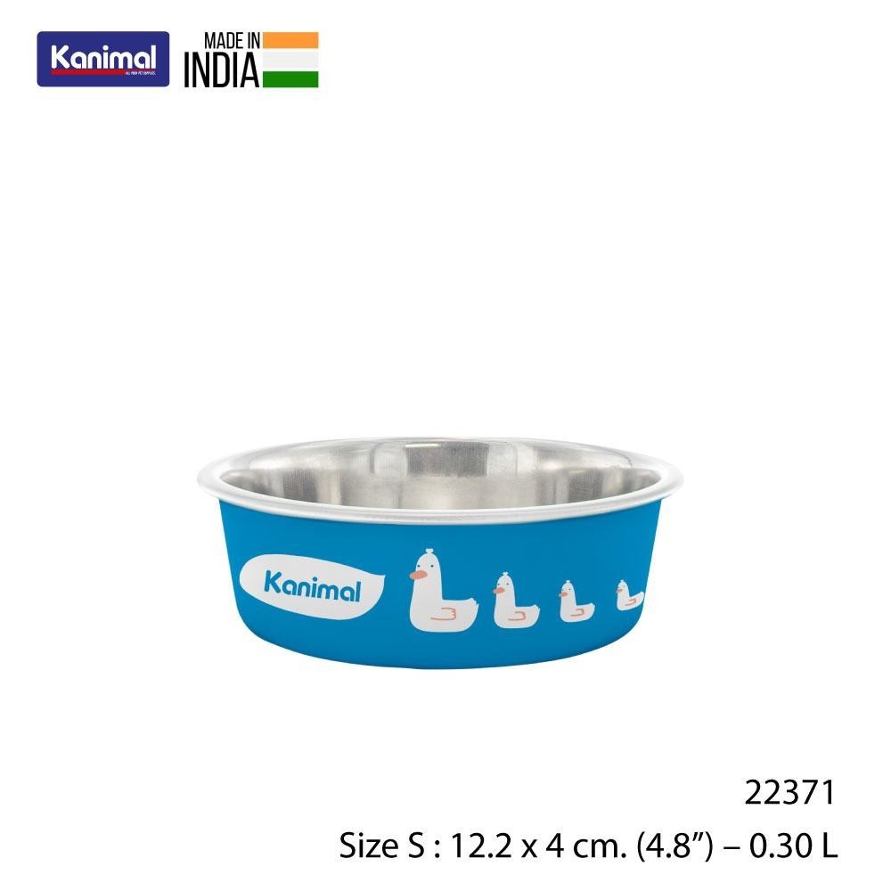 Kanimal Luna Bowl Ducky Family ชามอาหารสัตว์เลี้ยง รุ่น Luna Bowl - Ducky Family สำหรับสุนัขและแมว Size S ขนาด 12.2 x 4 ซม. (4.8”) – 0.30 L