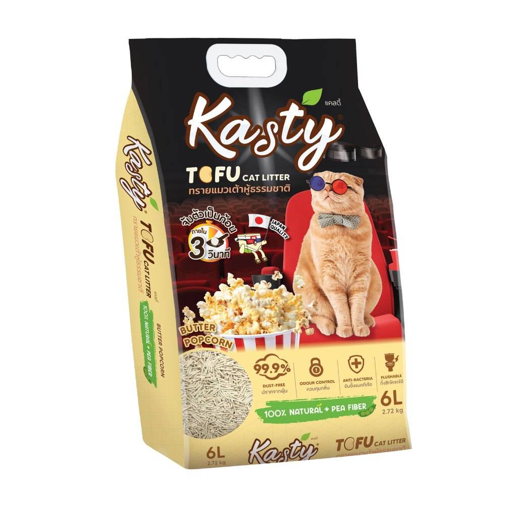Kasty Tofu Litter Butter Popcorn 6L.