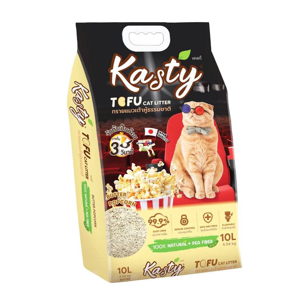 Kasty Tofu Litter Butter Popcorn 10L.