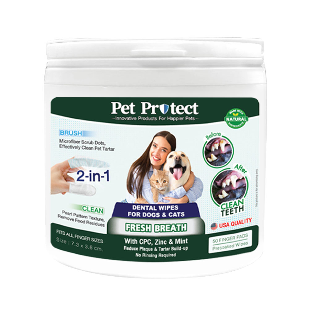 Pet Protect Dental Wipes