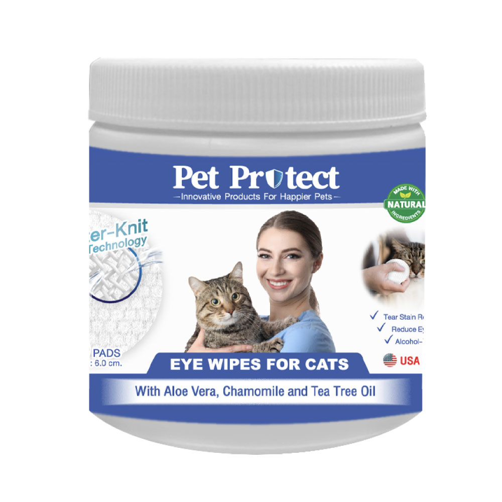 Pet Protect Cat Eye Wipes