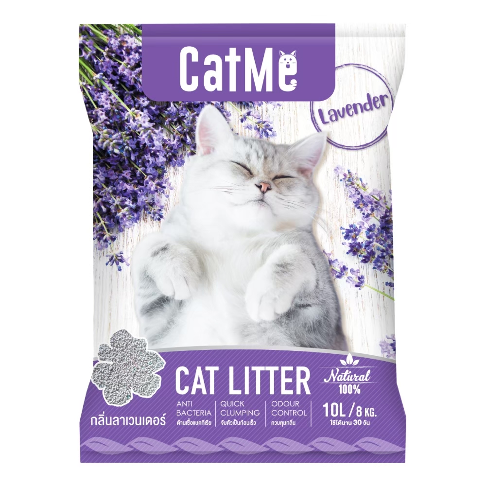 CatMe Litter Lavender 10 L.