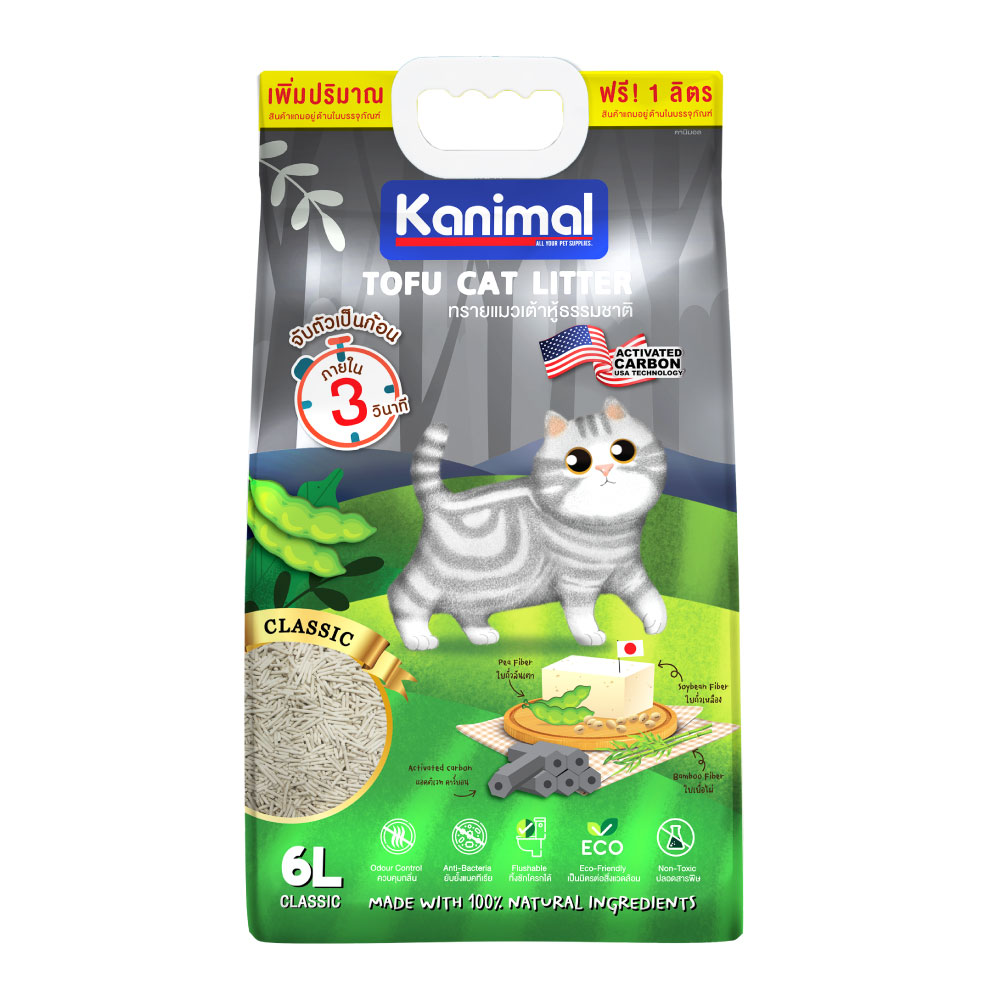 Kanimal Tofu Litter Classic 6L.