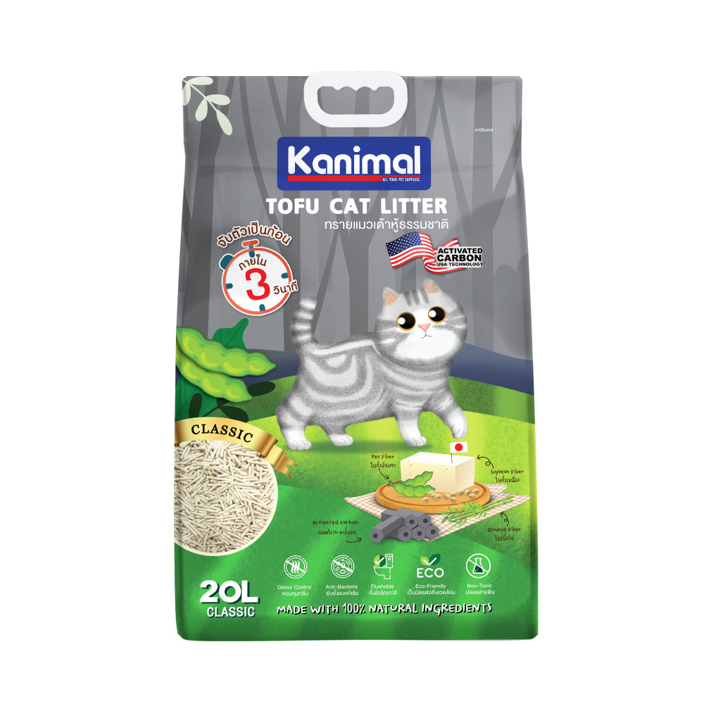 Kanimal Tofu Litter Classic 20L.