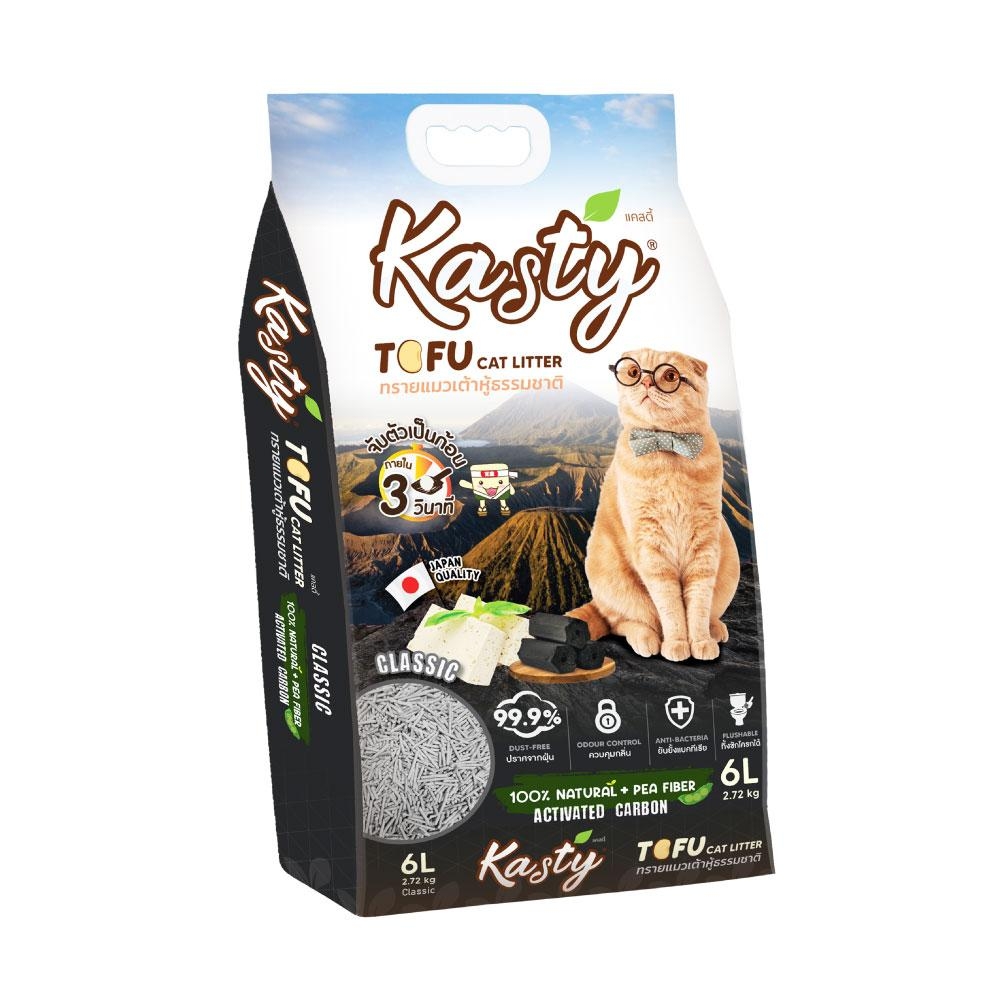 Kasty Natural Tofu Cat Litter 6 L.
